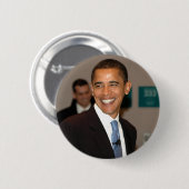 Lächeln Präsidenten-Barack Obama Button (Vorne & Hinten)