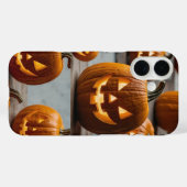 Lächeln Pumpkin Face Halloween Case-Mate iPhone Hülle (Rückseite (Horizontal))