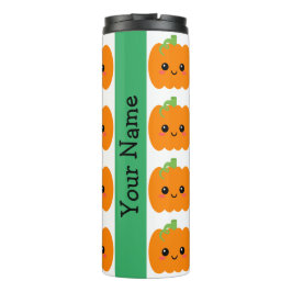 Lächeln Pumpkin Face Tumbler, Niedliche Geburtstag Thermosbecher