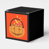 Lächeln Pumpkin Pail Candy Halloween Geschenkschachtel (Vorderseite)