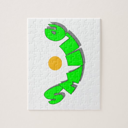 Lächeln Puzzle (Vertikal)