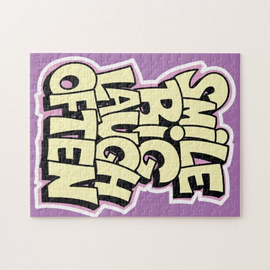 Lächeln Puzzle (Horizontal)