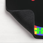 Lächeln-Puzzlespiel Mousepad (Ecke)