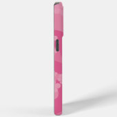 Lächeln - Rosa Case-Mate iPhone Hülle (Rückseite / Rechts)