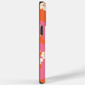 Lächeln - Rosa, Orange und Creme Case-Mate iPhone Hülle (Rückseite / Rechts)