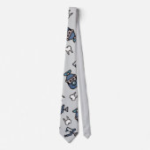 Lächeln rund - Dentist-Themed Necktie Krawatte (Vorderseite)