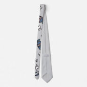 Lächeln rund - Dentist-Themed Necktie Krawatte (Rückseite)