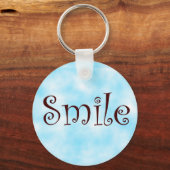 Lächeln-Schlüsselanhänger Schlüsselanhänger (Vorderseite)