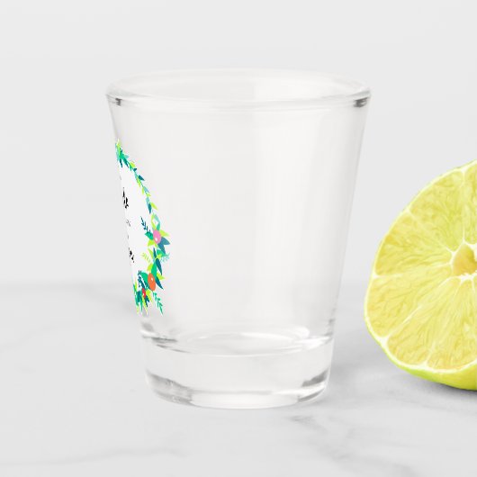 Lächeln Schnapsglas (Rechts)