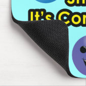 Lächeln! Sein ansteckendes Mousepad (Ecke)