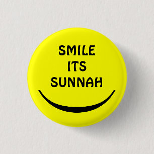 lächeln sein sunnah Knopf Button