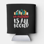 Lächeln Sie am Wochenende am beliebten Bookworm Dosenkühler (Rückseite)