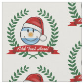 Lächeln Sie Argentinien Flag Urlaub Stoff (Nahaufnahme)