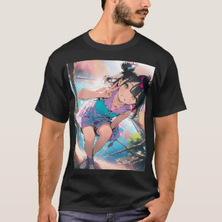 Lächeln Sie auf der Sunlit Bridge T-Shirt