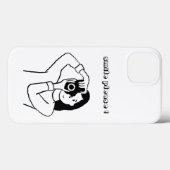 Lächeln Sie bitte Handyhülle Case-Mate iPhone Hülle (Rückseite (Horizontal))