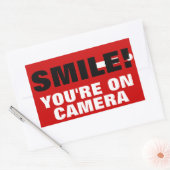 Lächeln Sie, dass Sie auf Camera Stickers sind (Umschlag)
