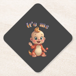 Lächeln Sie die Freude eines süßen Babys und das G Untersetzer