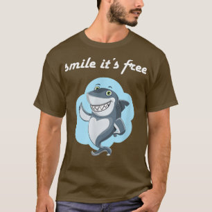 Lächeln Sie die lustigen und lustigen Haie inspiri T-Shirt
