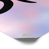 Lächeln Sie durch - Motivierend Zitat-Poster Poster (Ecke)