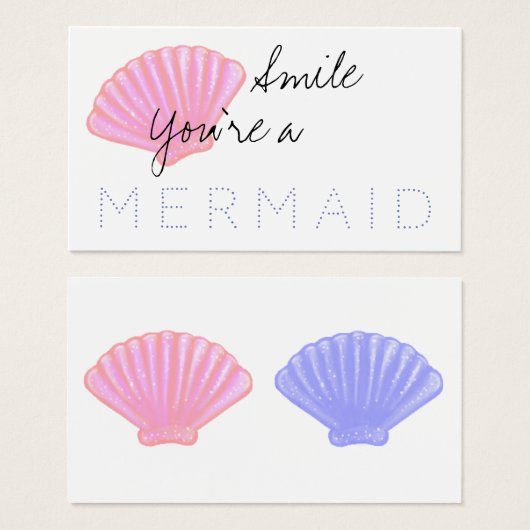 Lächeln Sie ein MERMAID (Vorne & Hinten)