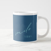 Lächeln Sie heute. Tasse und Cups (Rechts)