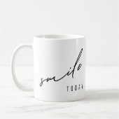Lächeln Sie heute. Tasse und Cups (Links)