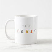 Lächeln Sie heute. Tasse und Cups (Links)