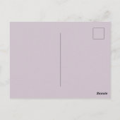 Lächeln Sie mehr Lama Postkarte (Rückseite)