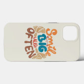 Lächeln Sie oft Big Lächeln: Freude Case-Mate iPhone Hülle (Rückseite (Horizontal))