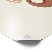 Lächeln Sie oft Big Lächeln: Freude Fotodruck (Ecke)