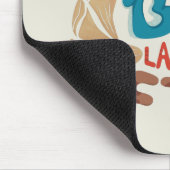 Lächeln Sie oft Big Lächeln: Freude Mousepad (Ecke)