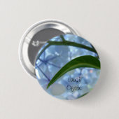 Lächeln Sie oft! Knöpfe benutzerdefinierte Blue Hy Button (Vorne & Hinten)