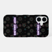 LÄCHELN SIE WEITER iPhone 16 HÜLLE (Rückseite (Horizontal))