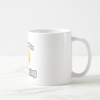 Lächeln Sie, wenn Sie Liebe schwimmen Kaffeetasse