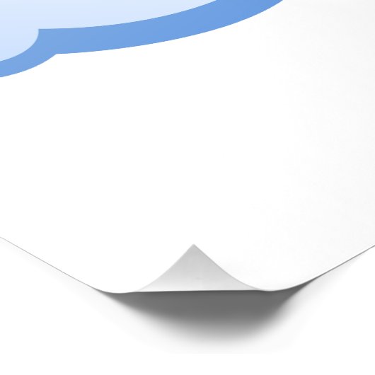 Lächeln sind ansteckend poster (Ecke)