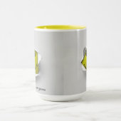 Lächeln sind ansteckend tasse (Zentrum)