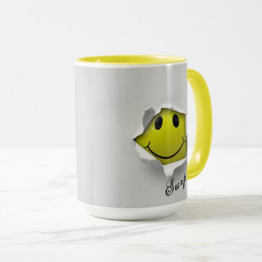 Lächeln sind ansteckend tasse (VorderseiteRechts)