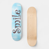 Lächeln-Skateboard Skateboard (Vorderseite)
