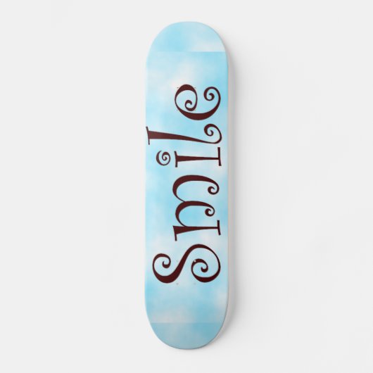 Lächeln-Skateboard Skateboard (Vorderseite)