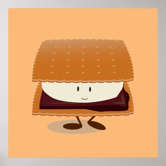 Lächeln S'more Poster (Vorne)