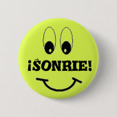 Lächeln, Sonrie! Button (Vorderseite)