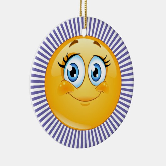Lächeln - SRF Keramik Ornament (Rechts)