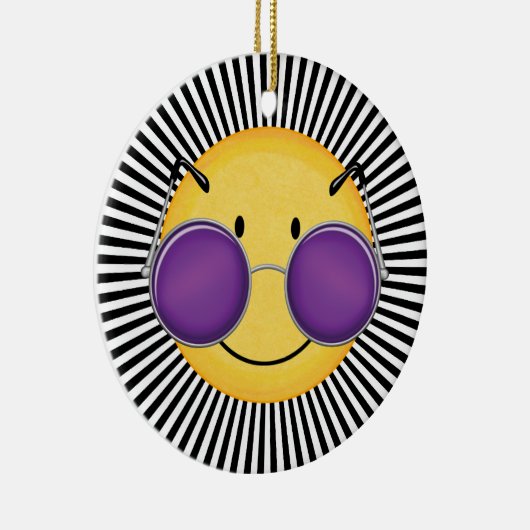 Lächeln - SRF Keramik Ornament (Rechts)