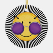 Lächeln - SRF Keramik Ornament (Vorne)