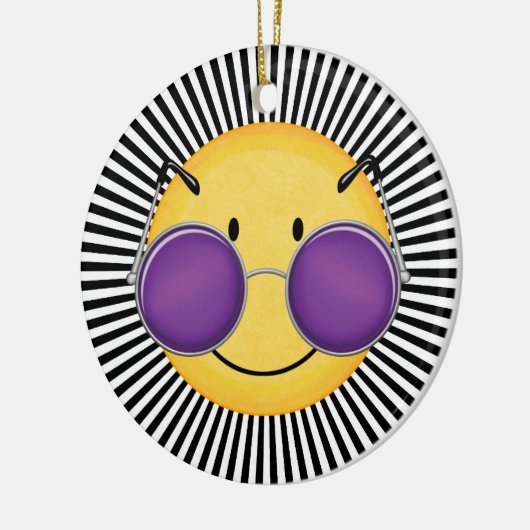 Lächeln - SRF Keramik Ornament (Links)