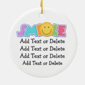 Lächeln - SRF Keramikornament (Hinten)