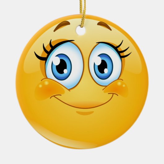 Lächeln - SRF Keramikornament (Vorne)