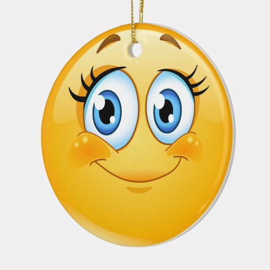 Lächeln - SRF Keramikornament (Links)
