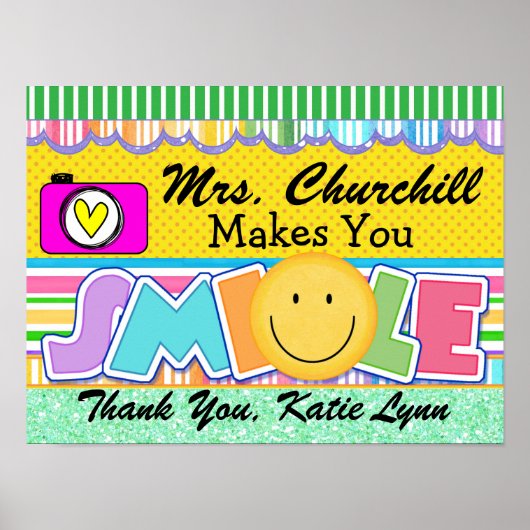 LÄCHELN! - SRF POSTER (Vorne)