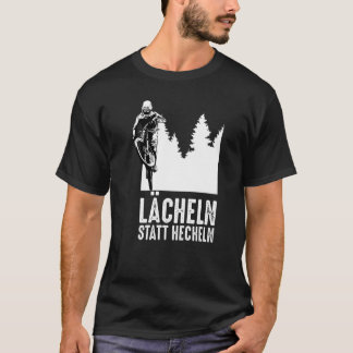 Lächeln statt pant E bike und e Mountainbike T-Shirt